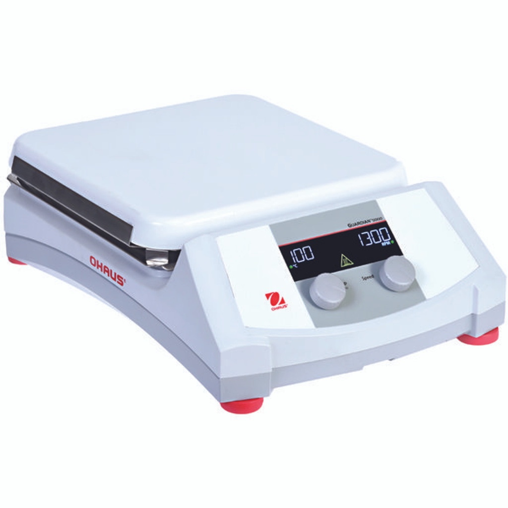 Guardian Digital Hotplate Magnetic With 10 Inch White Ceramic Surface Top Temperature and 18 Liter Stir Capacity, 115V