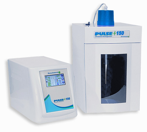 Ultrasonic Homogenizer With 6mm Horn, Temperature Probe and Soundproof Box For for Bacterial Cultures, DNA Shearing and ChIP Assays, 115V